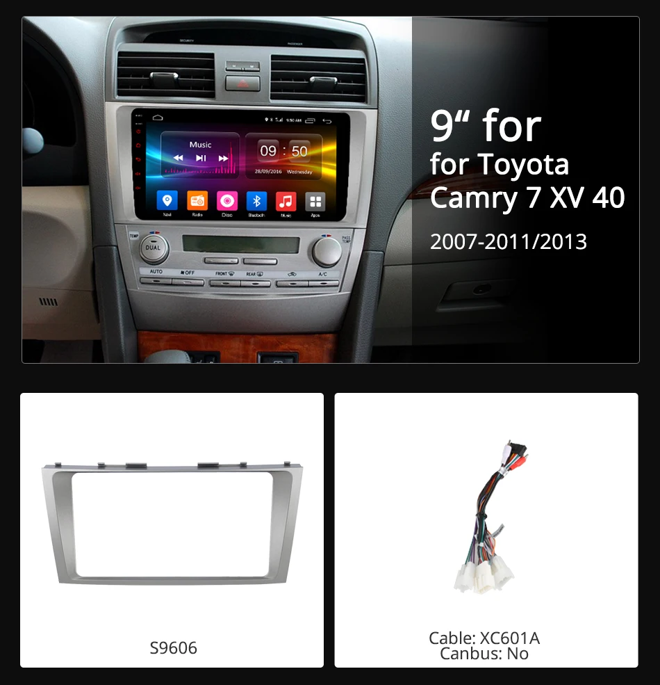 Ownice 2 Din 8 ядер Android 9 0 автомобильное радио Видео DVD GPS Navi 4G LTE 360 панорама DSP SPDIF для Toyota