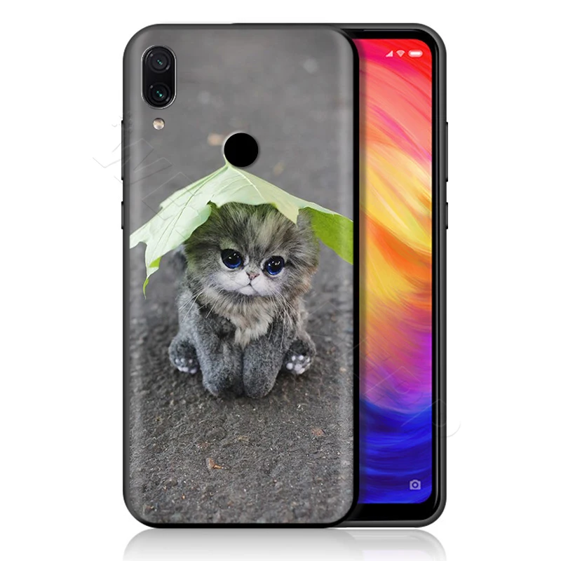 Чехол с забавным котенком котом для Xiaomi Redmi 4A 4X5 5A 6 6A 7 7A S2 Note Go K20 Pro Plus Prime 8T