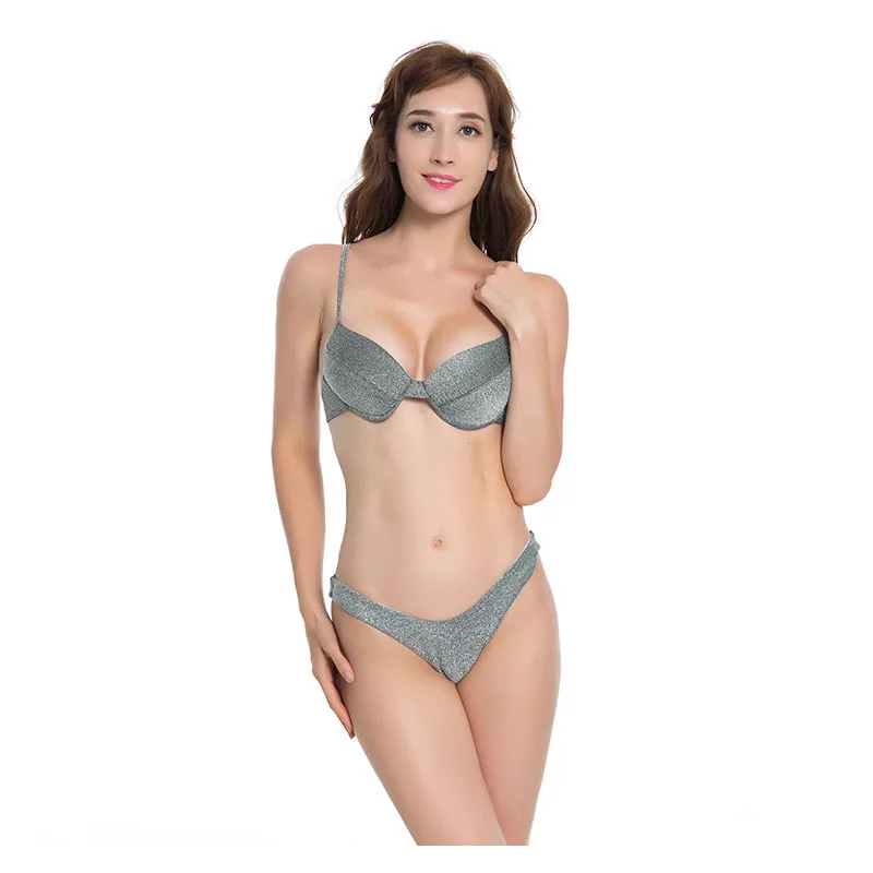 Комплект из 2 предметов женский сексуальный бикини бюстгальтер и шорты лето 2020