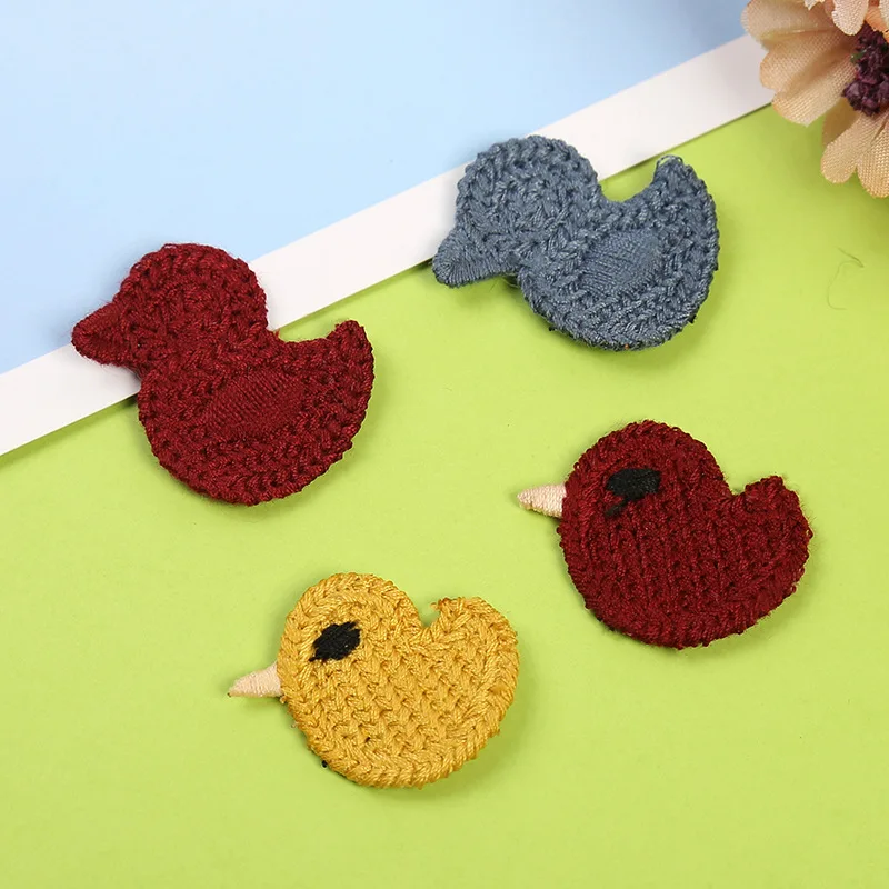 Новинка 100 шт./лот 2019 материал для украшения волос сделай сам вязаные нашивки в