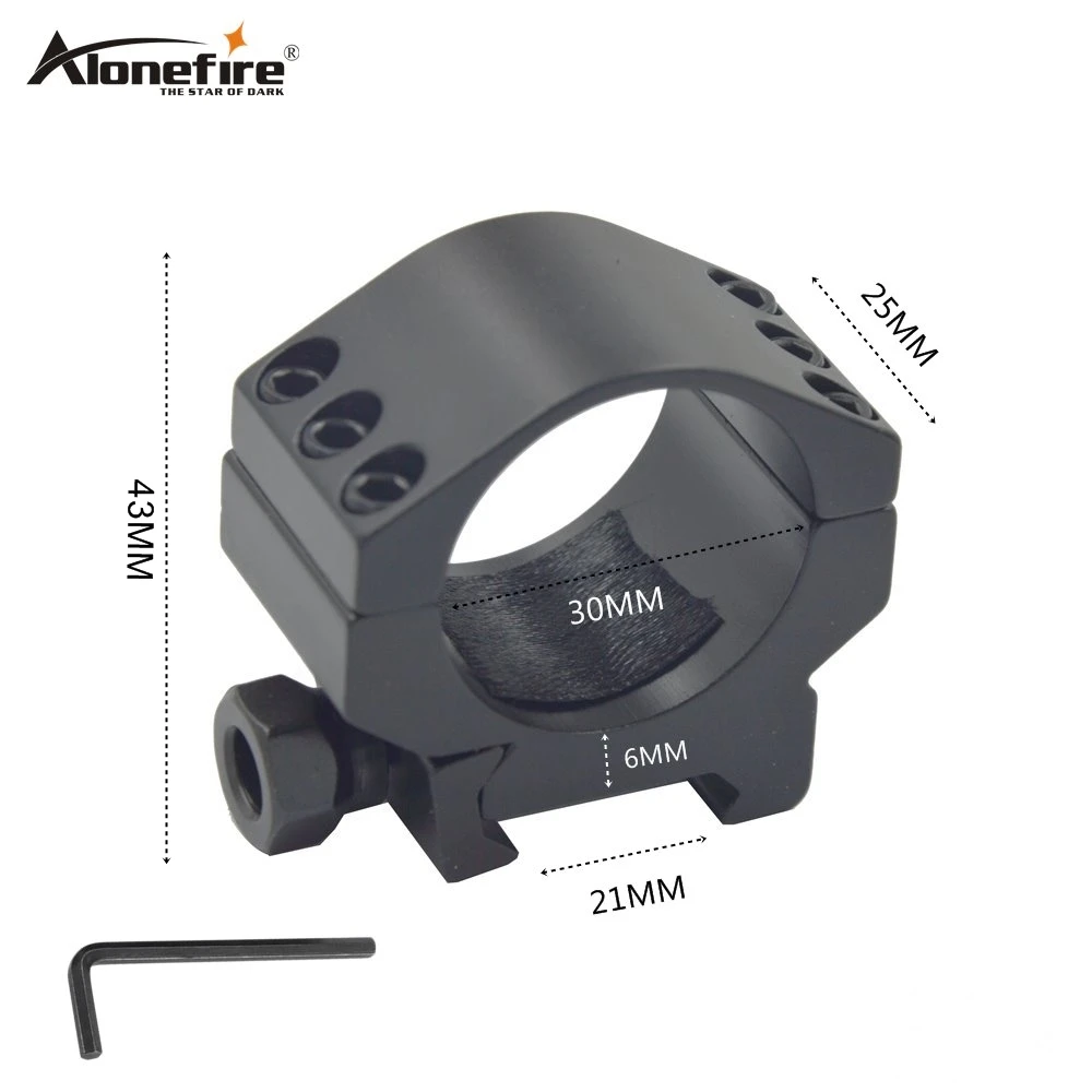 Alonefire M33 30 мм кольцо 21 рейка Вивер база ласточкин хвост страйкбольная винтовка