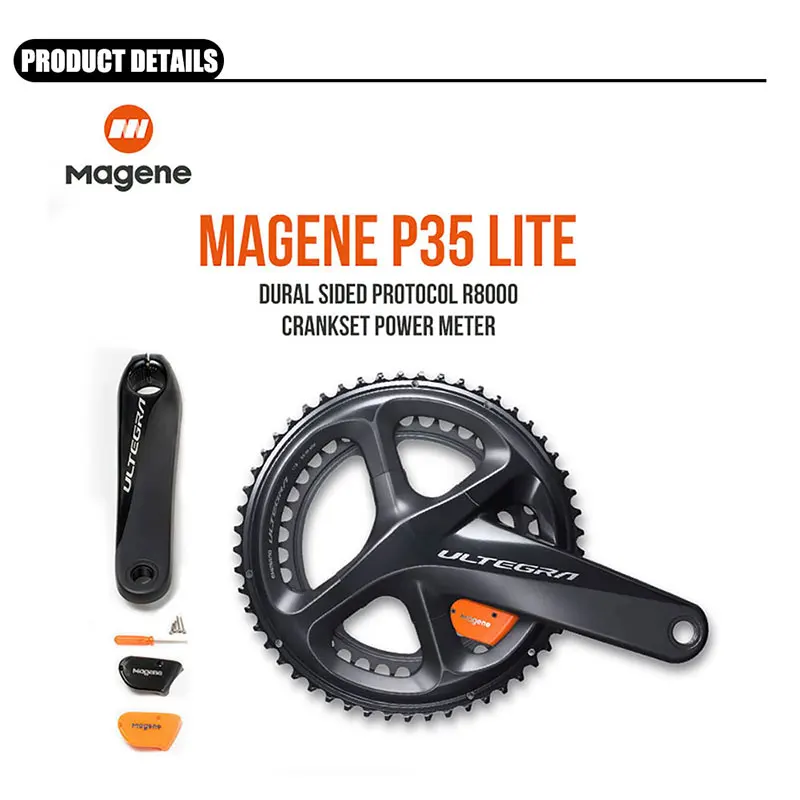 Новый измеритель мощности Magene Ultegra R8000 для дорожного велосипеда P35 Lite