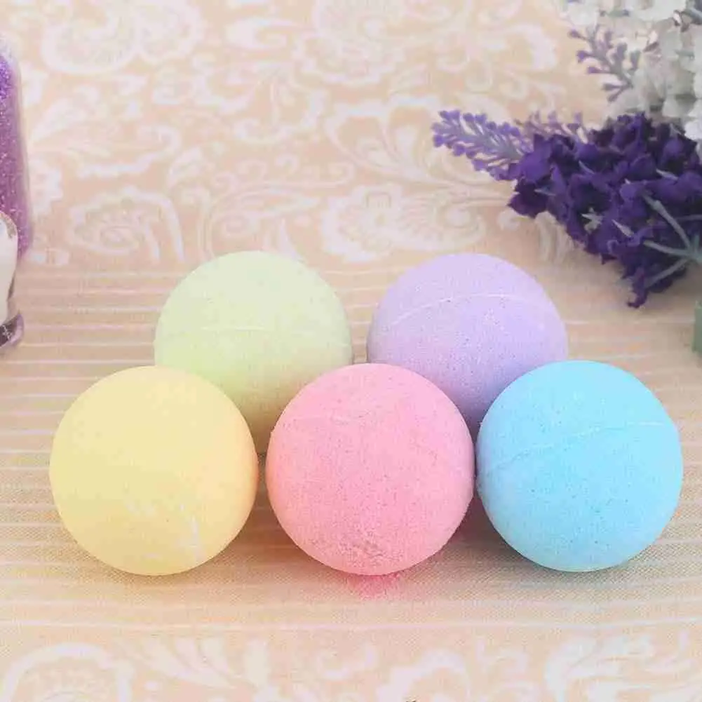 

5g Random Color Petal Deep Sea Body Bath Salt Ball Natural Ball Foot Bubble Bath Foam Bath Bombs Body For Female SPA Care L V6K6