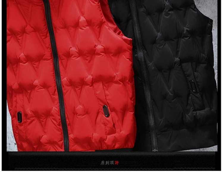 Мужской повседневный Свободный жилет большие размеры L XL 2XL 3XL 4XL 5XL для зимы |