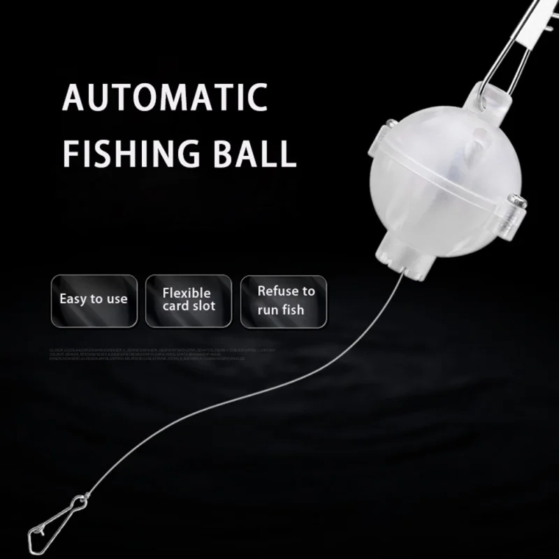 

Portable Automatic Fishing Hook Buoy Fishing Accessories Automatic Fishing Hook Lazy Fishing Tackle HOT