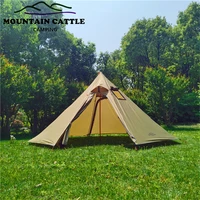 mceto tx320 ultralight 160cm 210t teepee pyramid hot camping tent for outdoor backpacking hiking