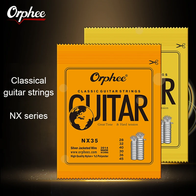 Orphee 1 Набор Классическая гитара NX35/NX36 аксессуары струны и посеребренные провода