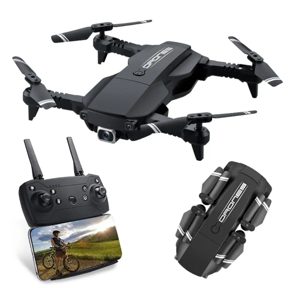 

H2 4K High-definition Aerial Optical Positioning Fixed Height Folding Drone Storage Bag Four-axis Aircraft Toys For Children