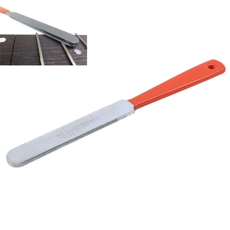 

New Metal Guitar File Red Stringed Instrument Guitar Wire Corner Trimming Authentic Musical Instrument Accessories