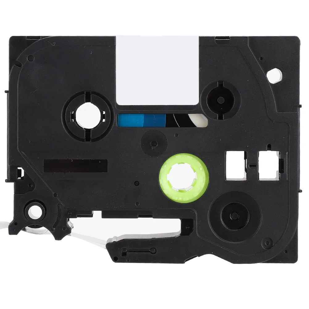 Лента для этикеток Brother совместимая с TZe белая на серебряной ленте 12 мм |