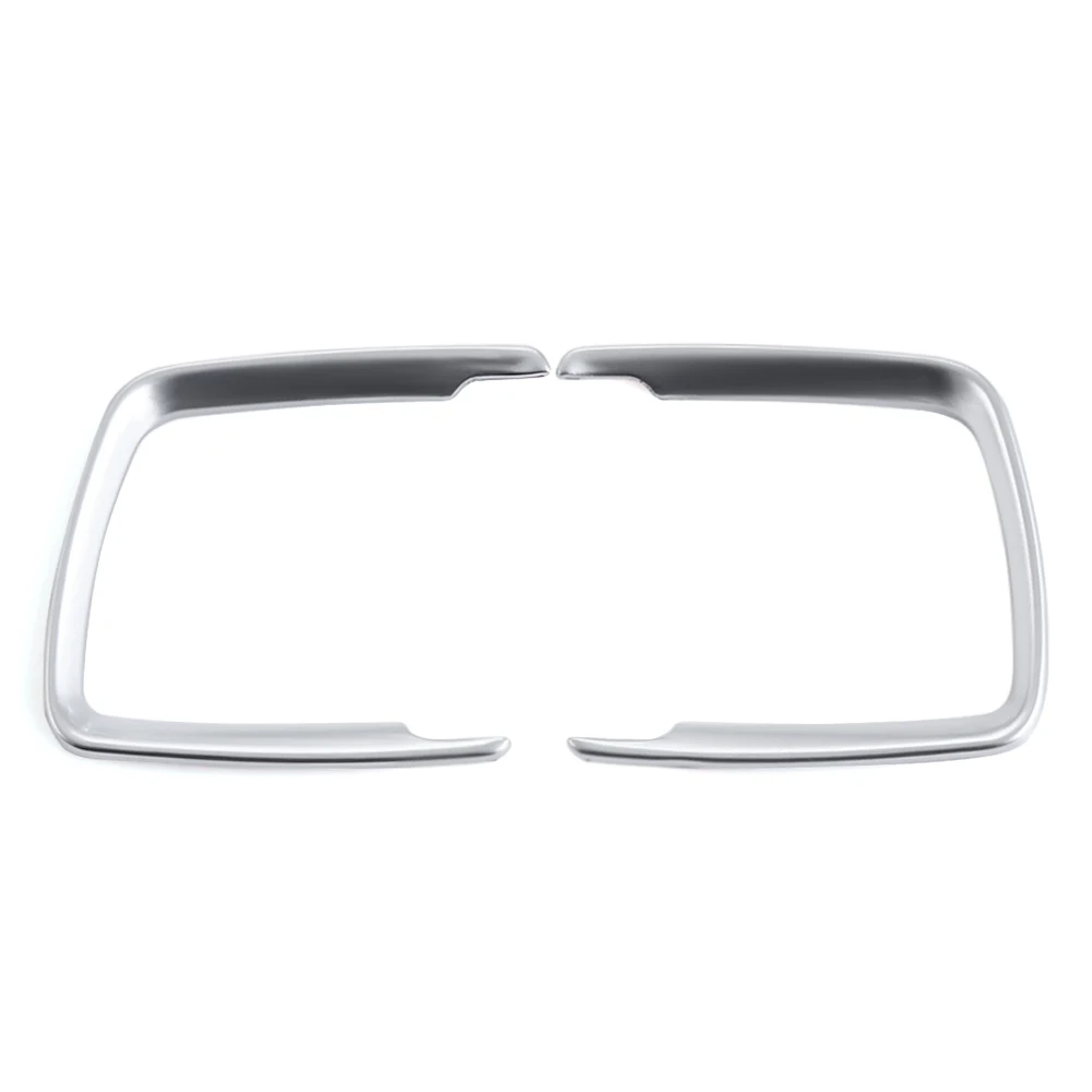 ABS хромированная рамка переключателя фар регулировка положения круглая наклейка