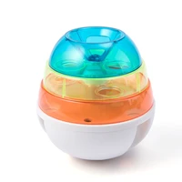 pet tumbler leaking food toy cat and dog puzzle automatic feeder rainbow ball