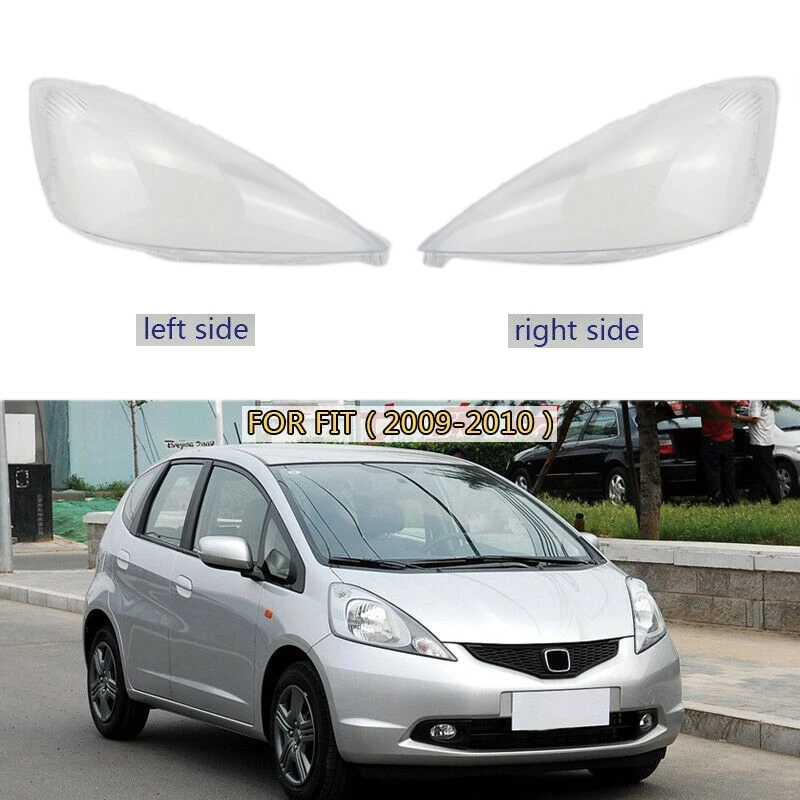 

Car Headlight Transparents Lens Cover Replacement for Honda Fit 2008-2010