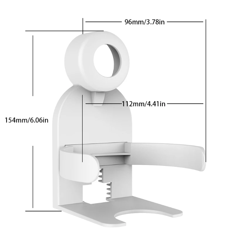 

Outlet Wall Mount Holder for WiFi 2020 Model No Tools Required and No Cord Clutter Easy Moved Bracket