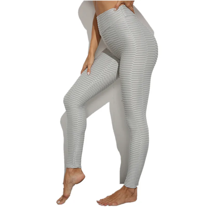 Женские антицеллюлитные штаны для йоги MAIJION жаккардовые брюки женские