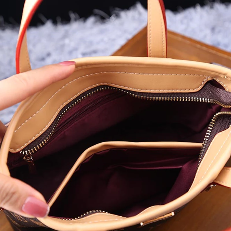 

Genuine Leather Bucket Bags for Women 2021 New Fashion Single Shoulder Messenger Bag Ladies Shipping Travel Commute Purses Bolsa
