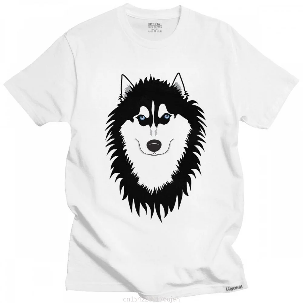 

Cool Fashion Graphic T-shirt Funny Siberian Husky Cute Dog Shirt for Women Pure Lycra Tee Tops O-neck Short Sleeve Clothing