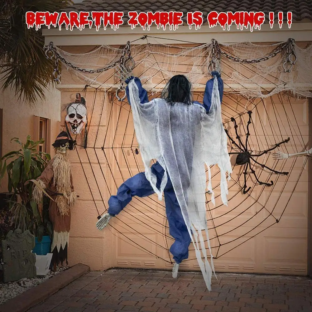 

Реквизит для Хэллоуина, стена, привидение, дом с привидениями, искусственное украшение, вечерние й сам, вечеринка H0V3