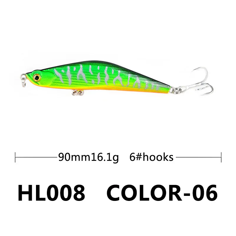 

High-Quality Pencil Sinking Fishing Lure 16g Accessories Saltwater Lures Hard Bait Trolling Long Shot Lure Bass Fishing Tackle