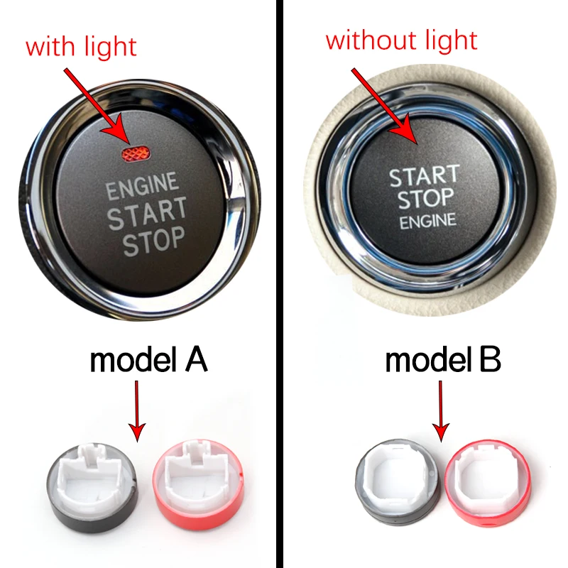 Аксессуары для интерьера автомобиля Кристальный чехол кнопки зажигания