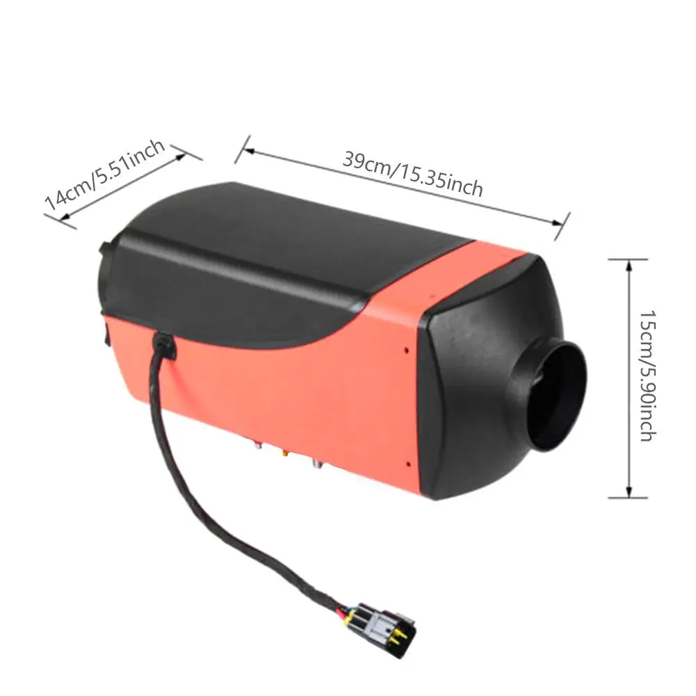 

Car 5KW 12V Diesel Air Heater LCD Thermostat+Silencer+Remote Control+10L Tank For Truck Boat Car Trailer Car Installation Kit