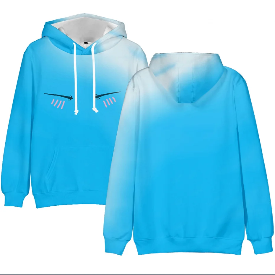 

2021 Cartoon Anime Clothes Rimuru Tempest 3D Printed Men/women Hoodies Cute Boys/girls Streetwear Hoodie Classic Comic