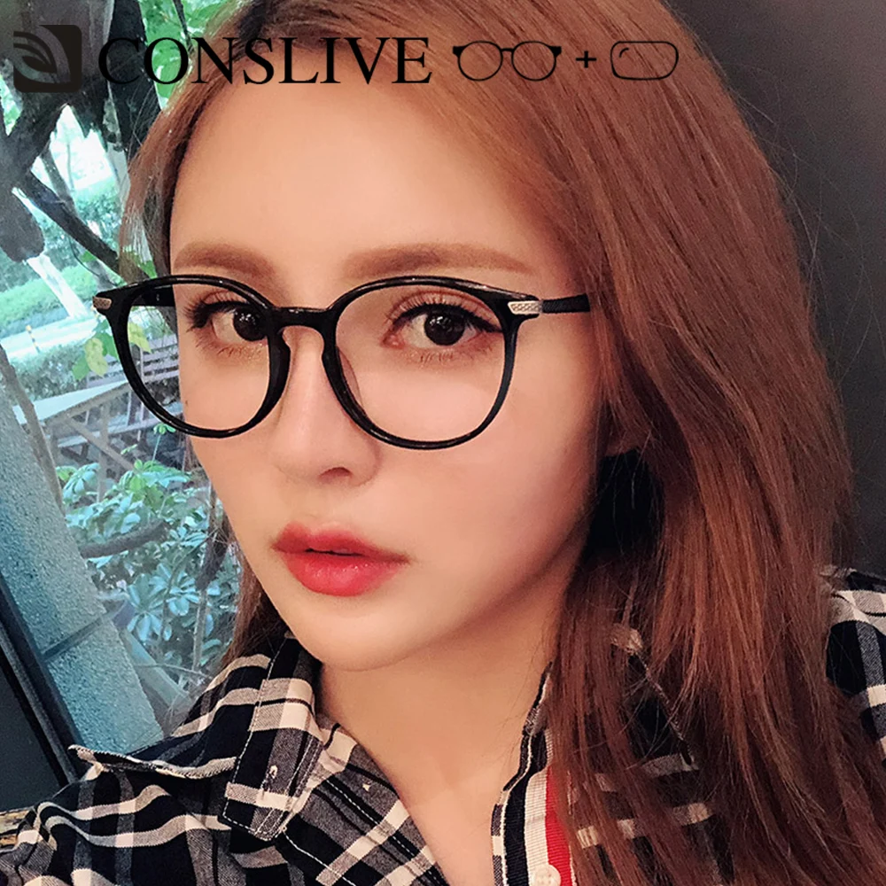 Круглые очки по рецепту для женщин маленькие прогрессивные оправа оптических