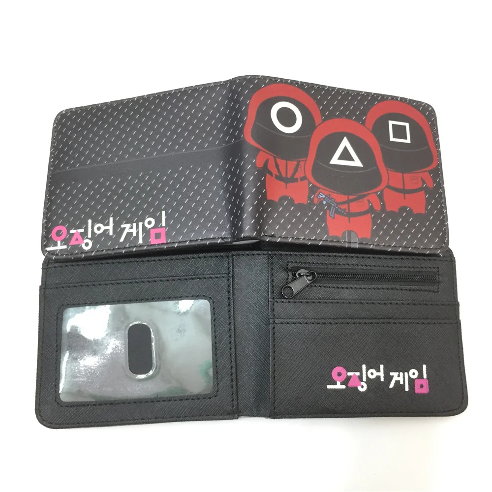 Новые мужские и взрослые Короткие Кошельки для косплея игра кальмар двойного