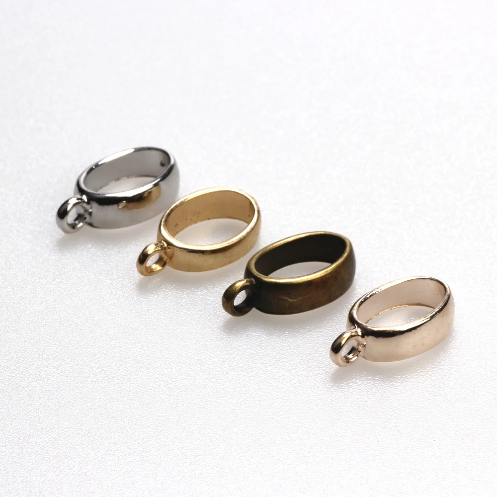 12 шт./лот мм KC золотистый/розовое золото/бронза/родий/застежка для подвесок