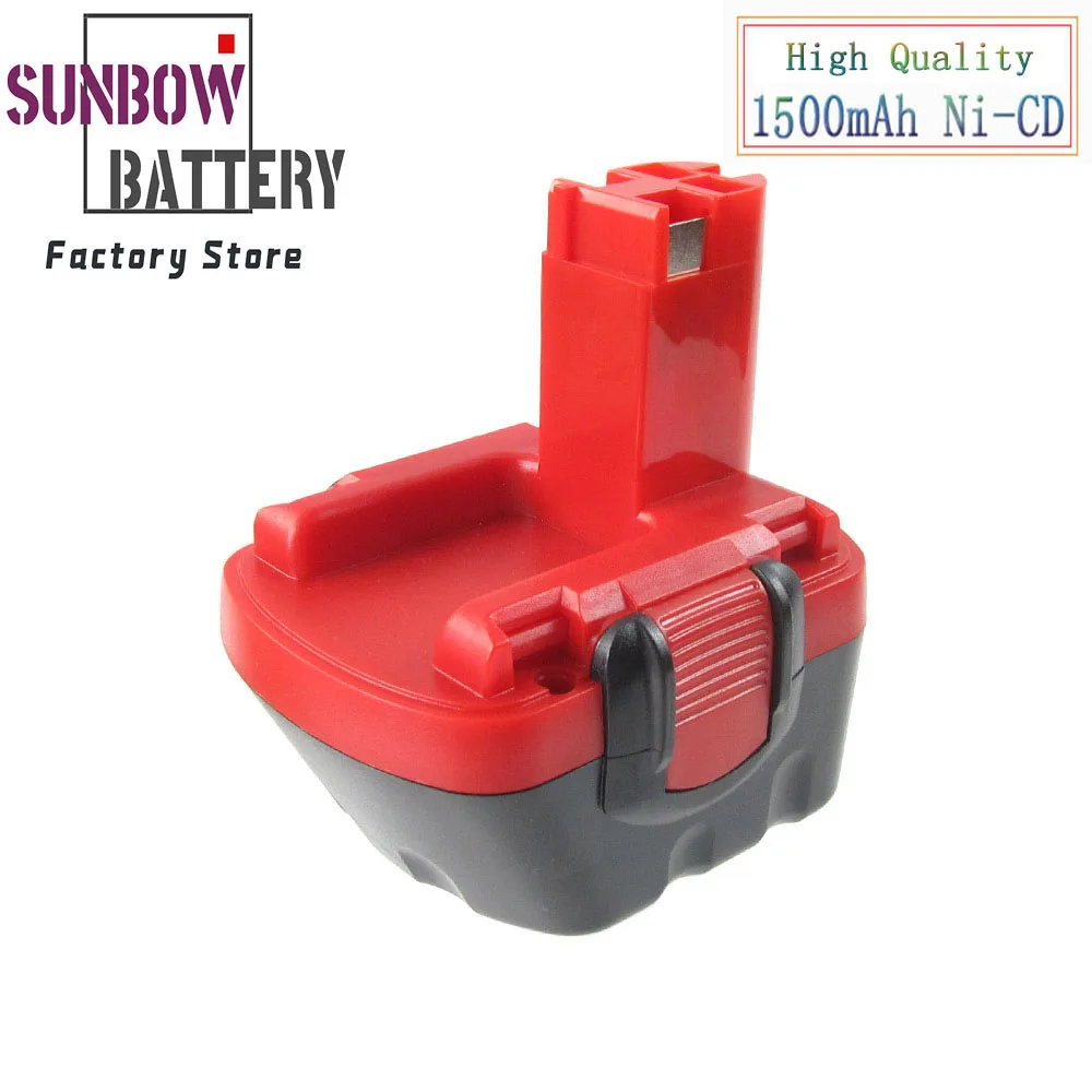 Сменный никель кадмиевый аккумулятор 12 В 1500 мАч для дрели Bosch GSR GSB PSB Φ BAT043 BAT045 BTA120