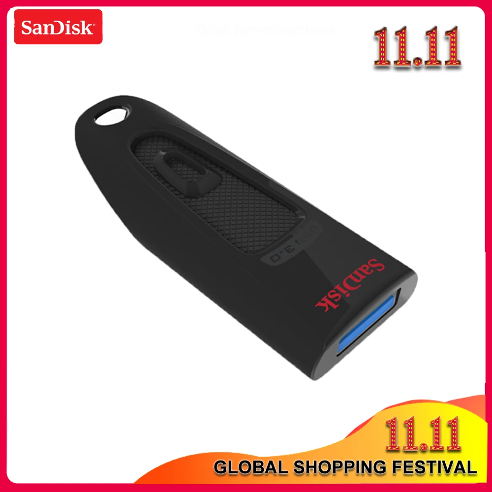USB-накопитель SanDisk CZ48 100% дюйма 64 ГБ 16 32 флеш-накопитель USB 3 0 Гб 128 256 | Компьютеры и