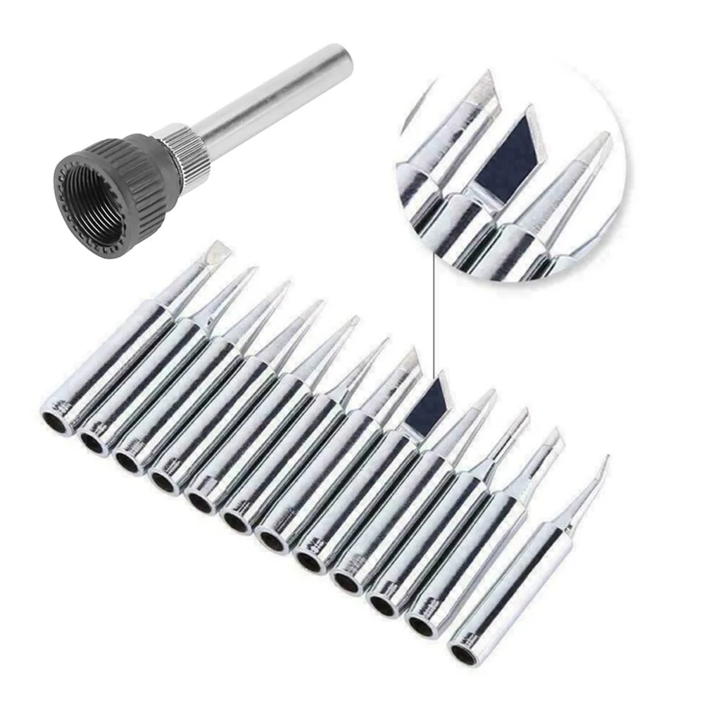 

Soldering Station Soldering Iron Tip 13pcs 42mm 900M-T For Hakko Welding