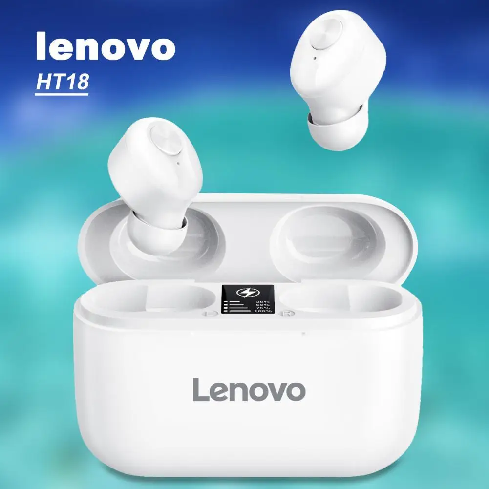 

Fast Transmission LED Display TWS Wireless Rechargeable Earbuds for Climbing