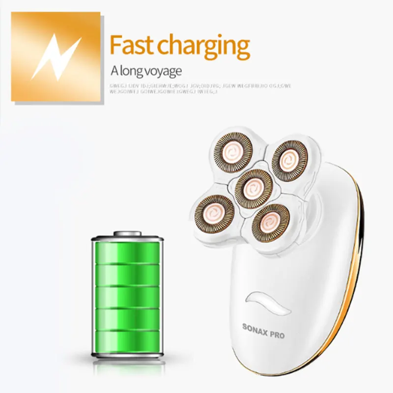 Новый моющийся Женский Электрический эпилятор для лица Водонепроницаемый