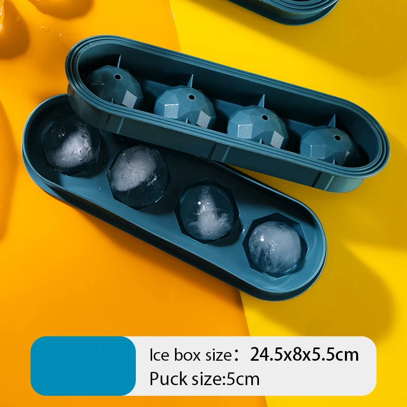 Ледяной куб форма для домашнего бара вечерние виски 3D круглая кухонные