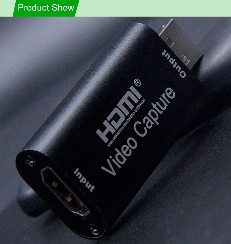 

Карта видеозахвата HDMI Capture 4K 1080P 30fps USB 2,0 HD, захват телефона, компьютера, ПК, игровой рекордер