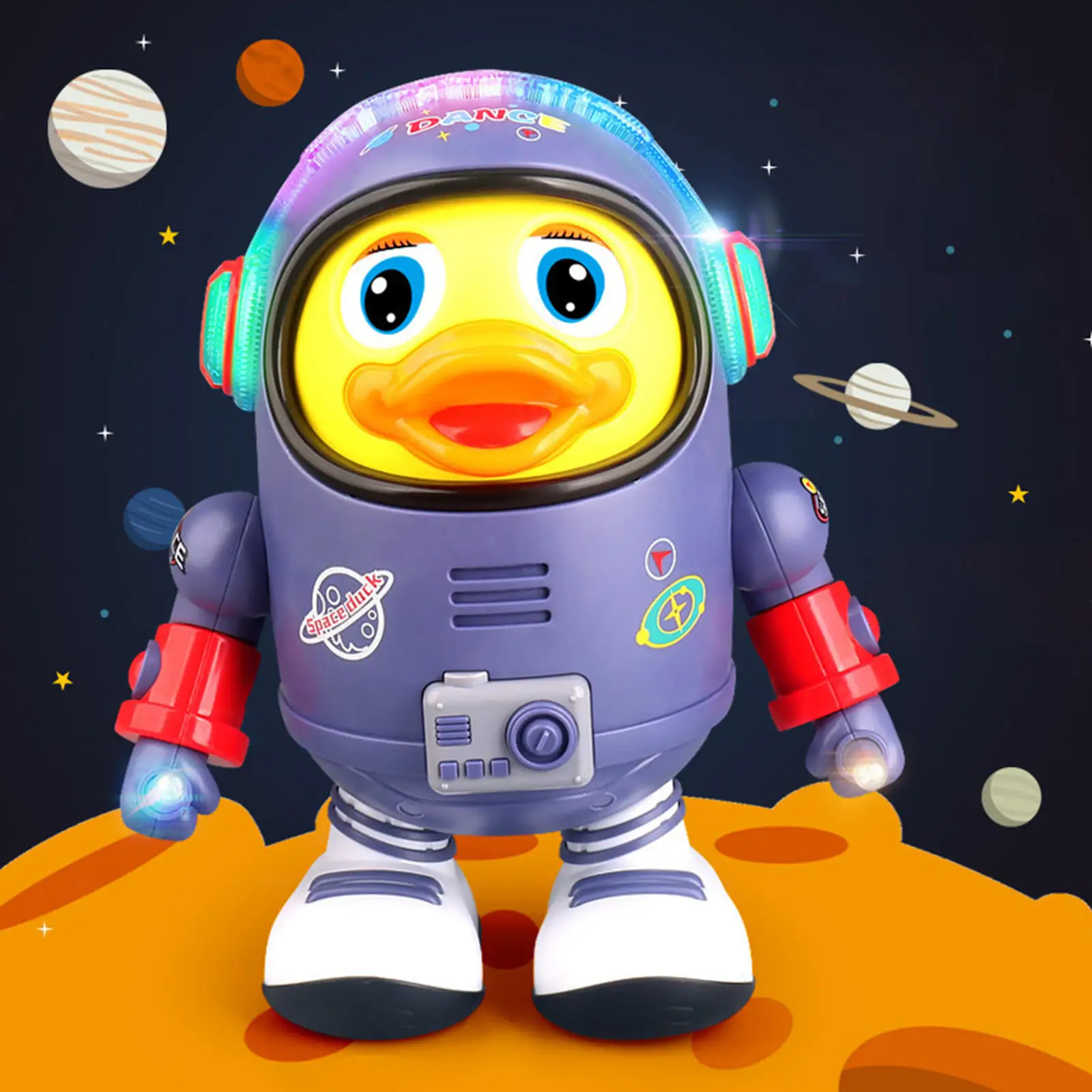 

Детская электронная игрушка Танцующая утка игрушки для малышей ролевые обучающие игрушки