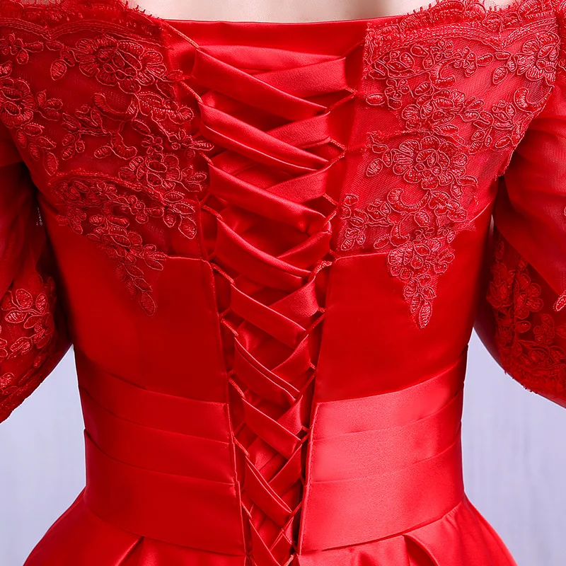 

Bride Party Dress Womens Slash-Neck Floor-Length Evening Cheongsam Noble Elegant Long Qipao Gown Clothes Vestido XS-XXXL