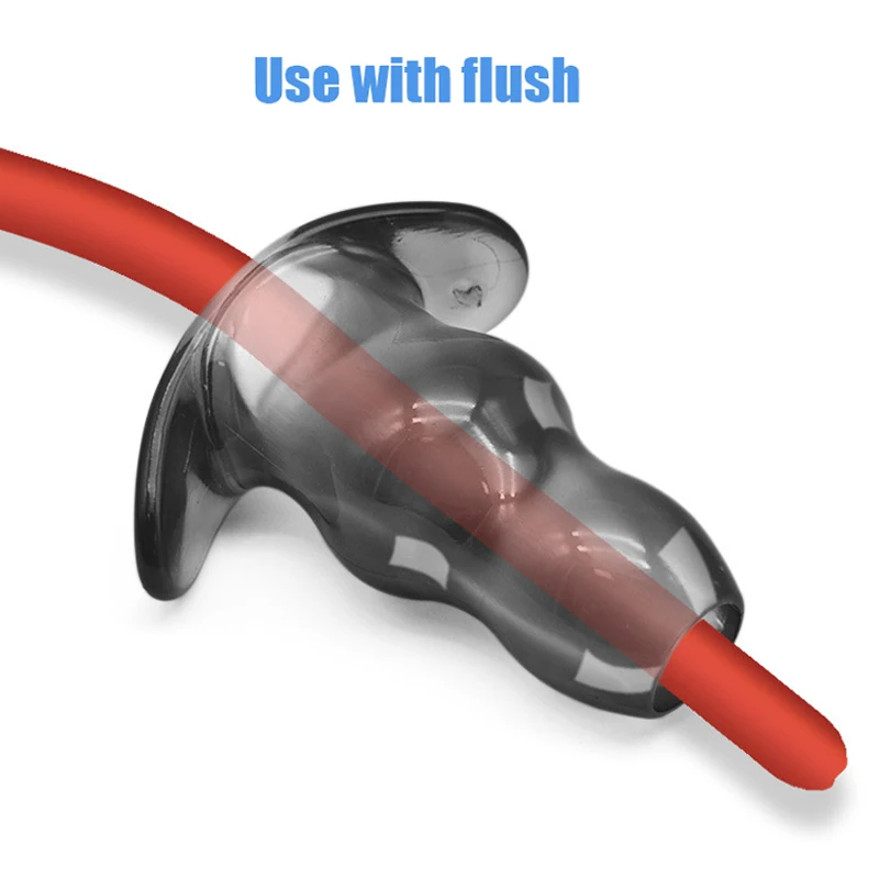 Полые Анальная пробка мягкие Гинекологическое зеркало может очистить краску расширитель тренер полые