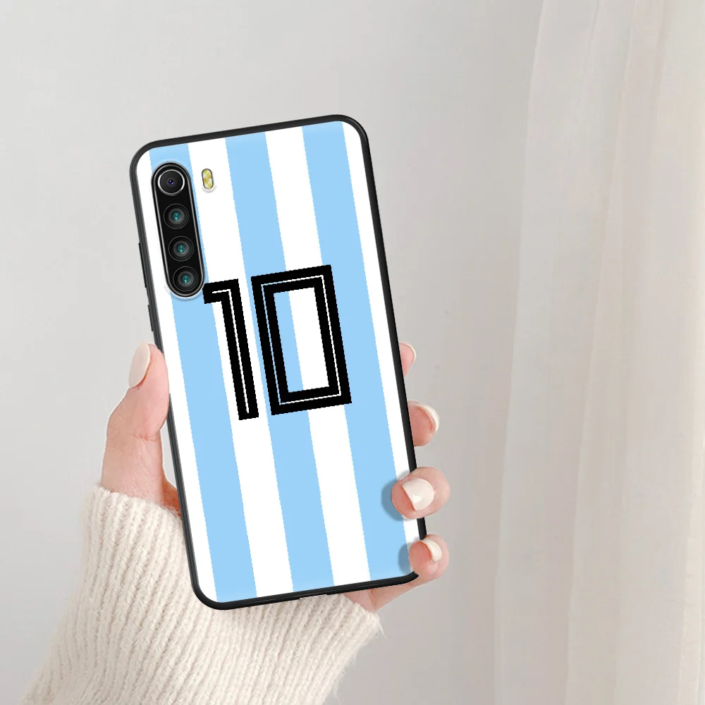 

Athlete Football Messi Phone Case For Xiaomi Redmi Note 7 8 8T 9 9S 4X 7 7A 9A K30 Pro Ultra black Cell Fashion Bumper Painting