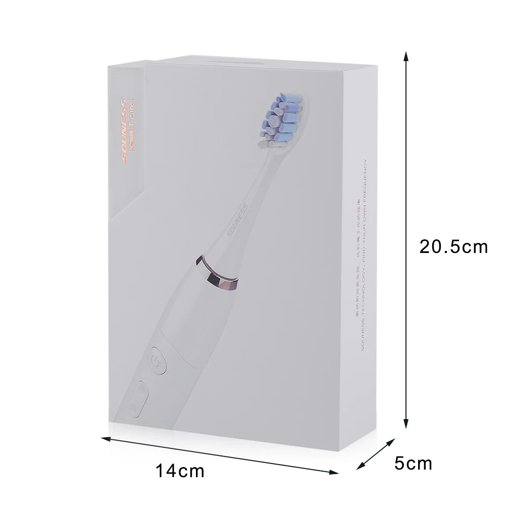 

SN801 Wireless Electric Toothbrush Ultrasonic Vibration Rechargeable Smart Tooth Brush With Replacement Heads