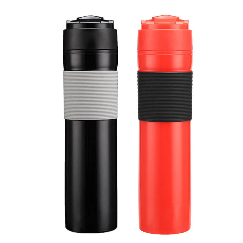 Портативный Френч-пресс для приготовления кофе кружка путешествий ручная