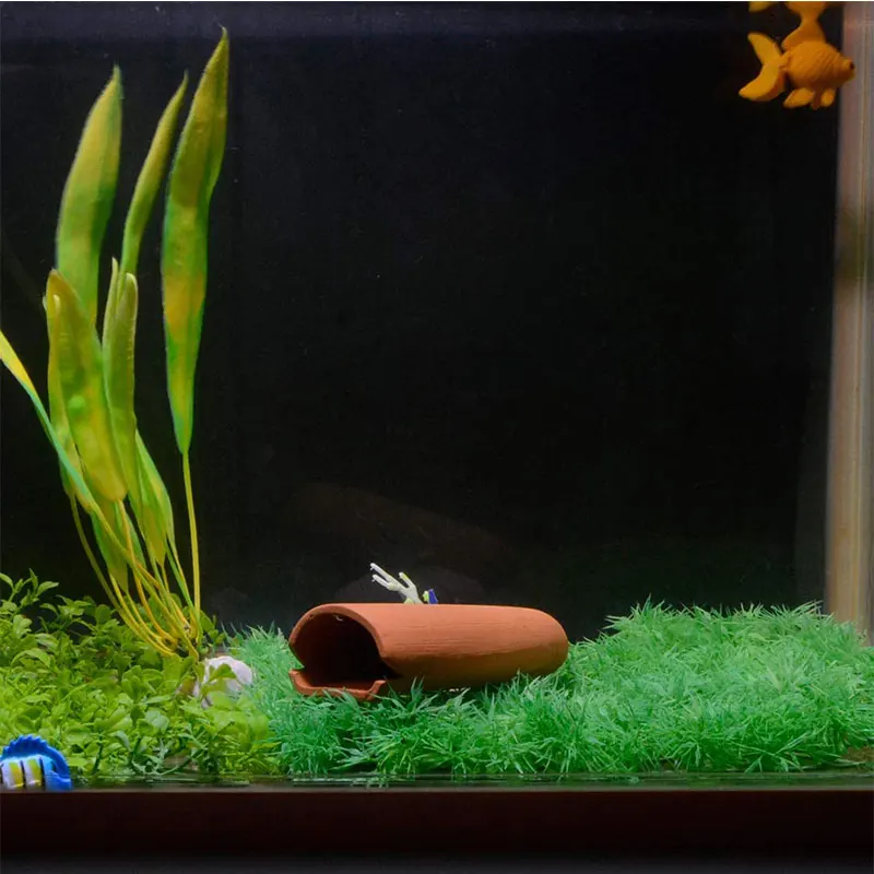 Каменная пещера Saim для аквариума керамические декоративные конусы рыб креветок