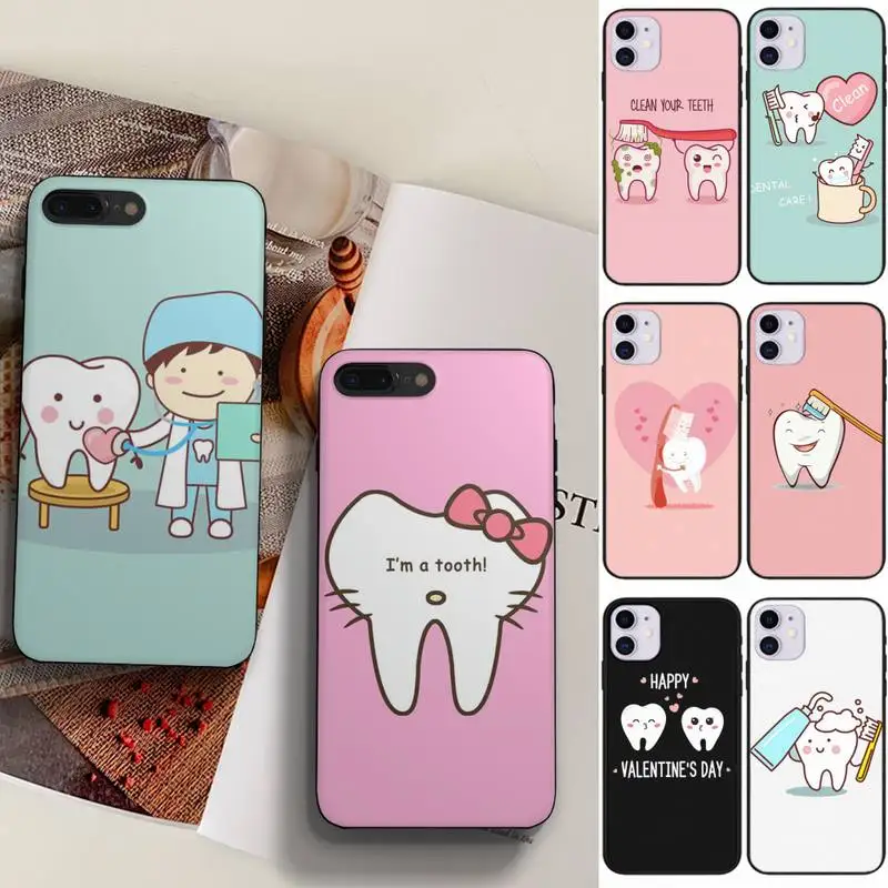 Dentist Tooth Phone Case Fundas Shell Cover For HUAWEI P10 P20 P30 P40 Mate 30 40 Lite Pro