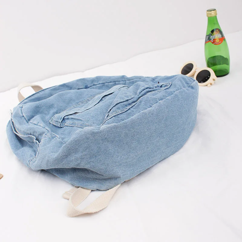 IPinee женские рюкзаки джинсовая сумка для книг школьная девочек подростков