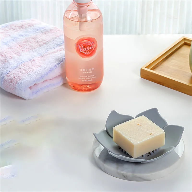 1 шт. силиконовая Коробка для мыла и | Дом сад
