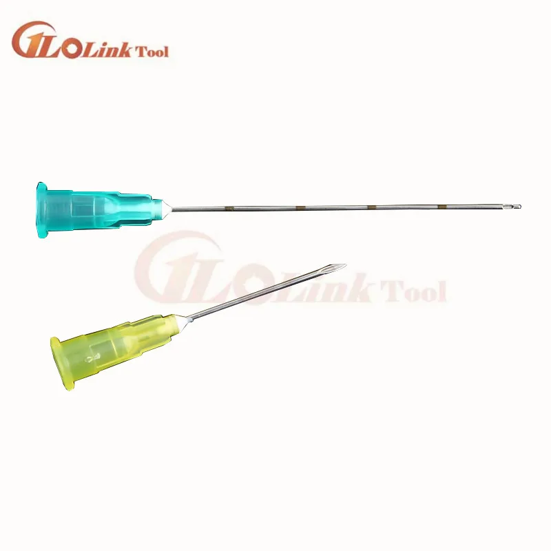 

Needle Tips 25G/27G/30G Plain Ends Notched Endo needle tip Syringe 2pcs/pack * 10 packs Tool Parts