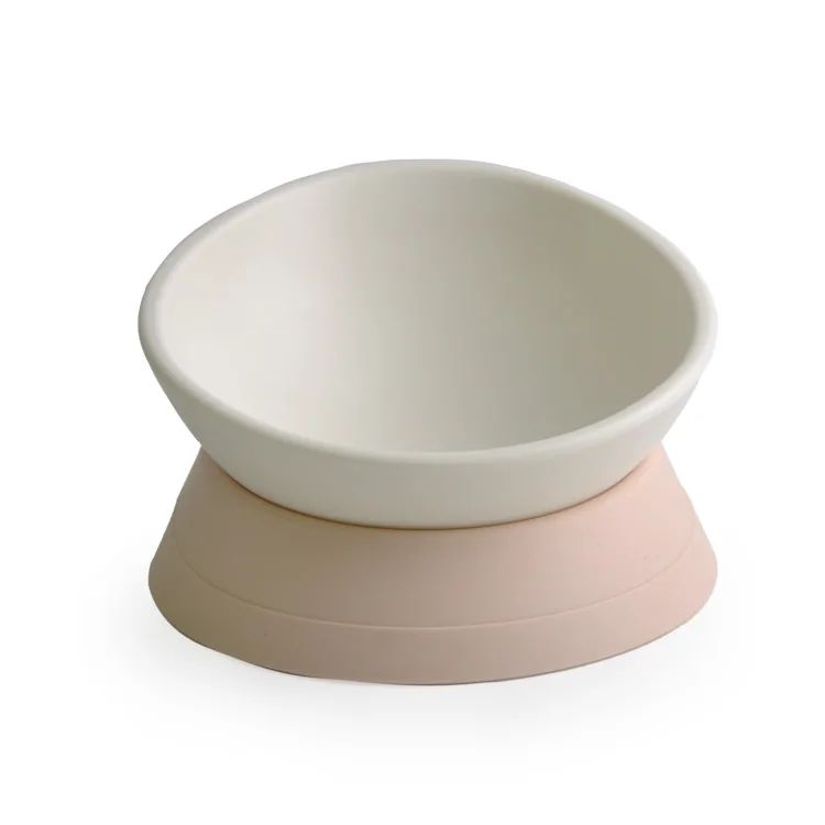 

New cat bowl dog bowl non slip wear resistant Bulldog bowl any angle slow food bowl pet bowl
