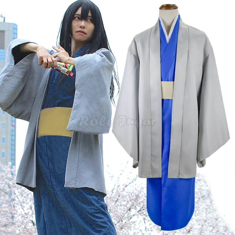 Комплект из 3 предметов короткая футболка с героями японского аниме Gintama Katsura Kotarou