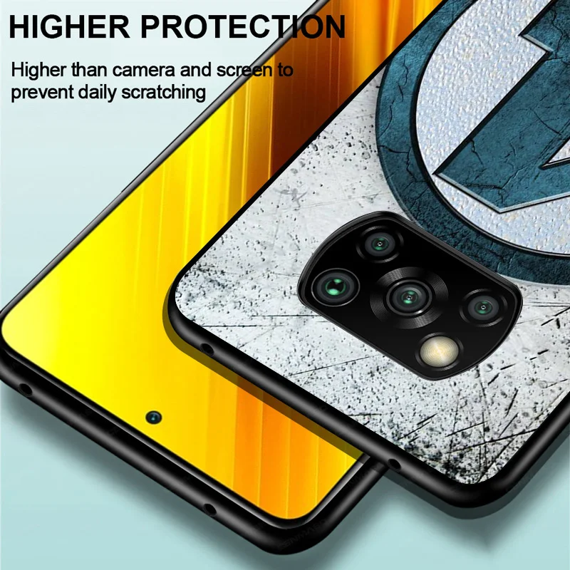 

Marvel Avengers Super Hero Fantastic Four For Xiaomi Poco C3 M3 M2 X3 NFC X2 F3 F2 F1 Mi Play A3 A2 Pro TPU Silicone Phone Case